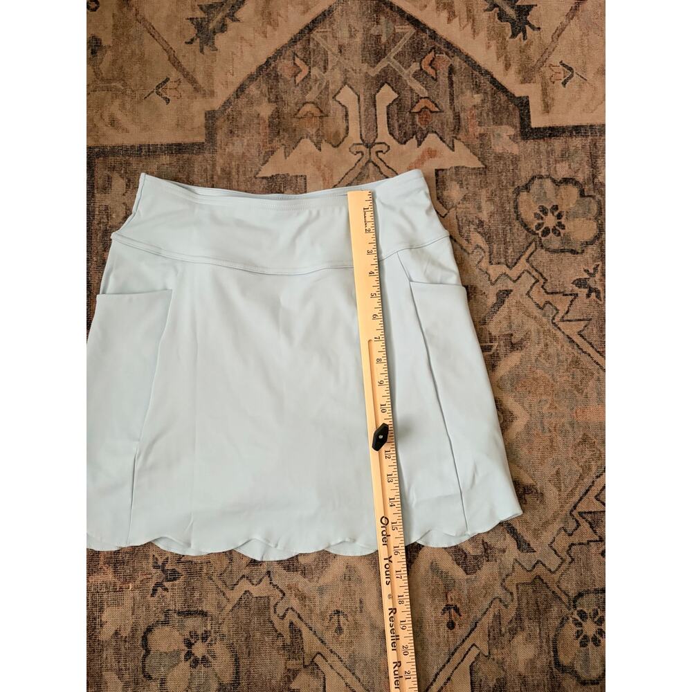 MOTEEPI Athletic Golf Tennis Skort Womens Small Blue Built In Shorts Pockets - Picture 4 of 5